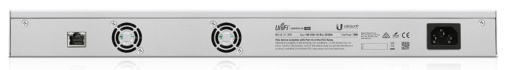 UBNT UniFi US-16-150W Switch 16 Port 150W PoE+ Layer3 Yönetilebilir Switch